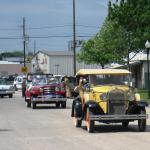 The Antique Car, Buggy & Tractor parade 