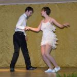 "The Charleston" was a very popular dance and allowed the women to show off their fringe.