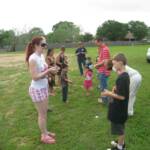 The Egg Toss is great for all ages.