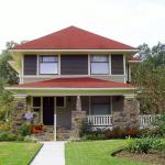 Known as the Ripple House. Was originally located at 6th & State Hwy 36. Was moved to its current location at 631 Ward in 2007.  Craftsman home built in 1914.